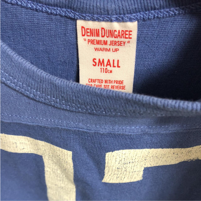 DENIM DUNGAREE(デニムダンガリー)のデニム&ダンガリー ナンバープリント パフスリーブ Tシャツ キッズ/ベビー/マタニティのキッズ服女の子用(90cm~)(Tシャツ/カットソー)の商品写真