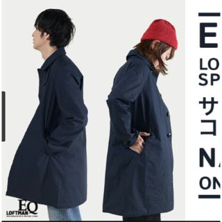 ヤエカ(YAECA)のEEL 　イール　サクラコート　ネイビー　ロフトマン　loftman(ステンカラーコート)