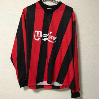 マルタンマルジェラ(Maison Martin Margiela)のMARTINE ROSE FOOTBALL JERSEY XL(Tシャツ/カットソー(半袖/袖なし))