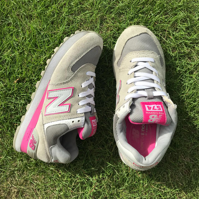 美品23 newbalance WL574EXP ニューバランス W297 1