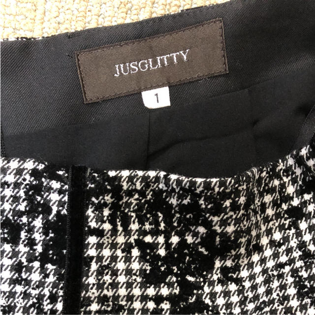 JUSGLITTY(ジャスグリッティー)のタイトスカート レディースのスカート(ひざ丈スカート)の商品写真