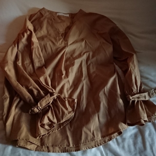ショコラフィネローブ(chocol raffine robe)のショコラフィネローブ スキッパーシャツ(シャツ/ブラウス(長袖/七分))