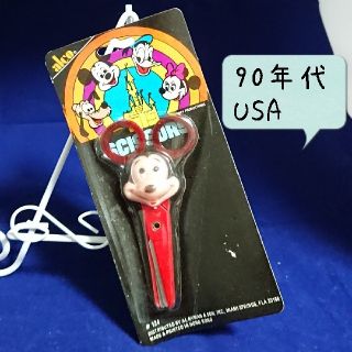 ディズニー(Disney)の激レア 90年代 ＵＳ デッドストック ミッキー ハサミ 未開封 未使用(はさみ/カッター)