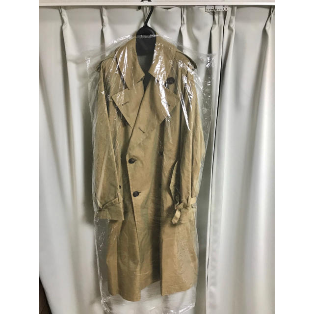 即完売18AWAURALEE FINXCHAMBRAYBIGTRENCHCOAT メンズのジャケット/アウター(トレンチコート)の商品写真