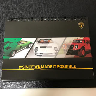 ランボルギーニ(Lamborghini)のランボルギーニカレンダー(置物)