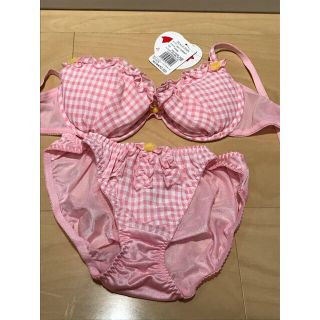 ピーチジョン(PEACH JOHN)の新品♡タグ付♡PEACH JOHN C75/Mサイズ2点でセット(ブラ&ショーツセット)