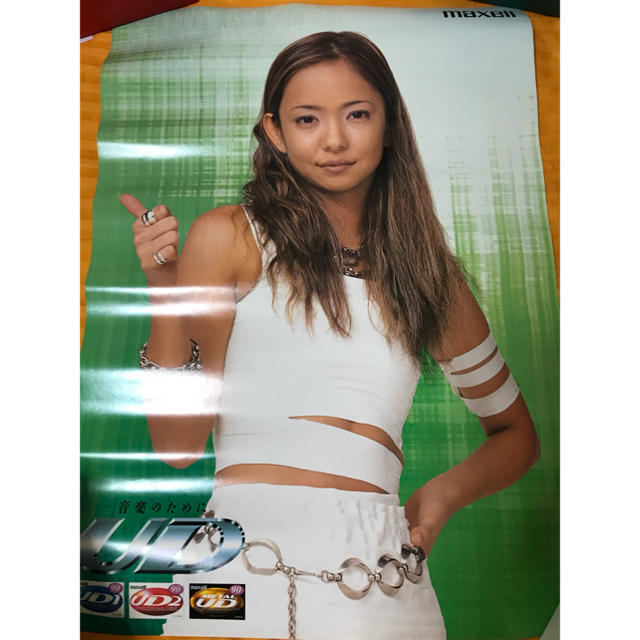 日本製・綿100% 【未使用】安室奈美恵 ポスター 非売品 販促品