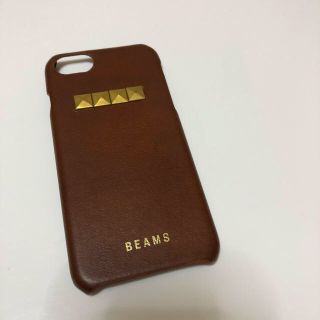 ビームス(BEAMS)のBEAMS レザー スタッズ iPhoneケース(iPhoneケース)