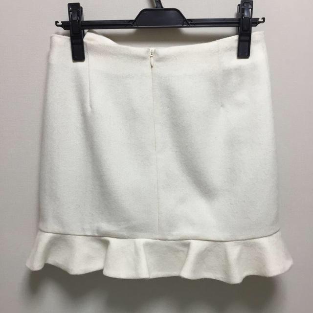 deicy(デイシー)のカラーウールフリルスカート レディースのスカート(ミニスカート)の商品写真