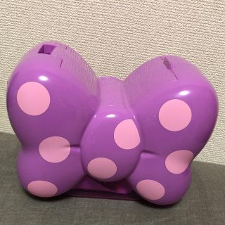 ディズニー(Disney)の♡ミニーマウスのリボン型  ポップコーン入れ♡(キャラクターグッズ)