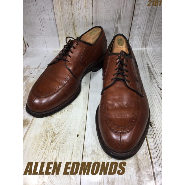 Allen Edmonds(アレンエドモンズ)のAllen Edmonds アレンエドモンズ Uチップ US8H 26.5cm メンズの靴/シューズ(ドレス/ビジネス)の商品写真