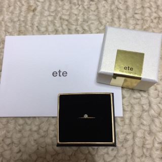 エテ(ete)のeteピンキーリング (リング(指輪))