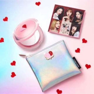 エチュードハウス(ETUDE HOUSE)のレッドベルベット  ポーチ ミラー ステッカー 限定(K-POP/アジア)