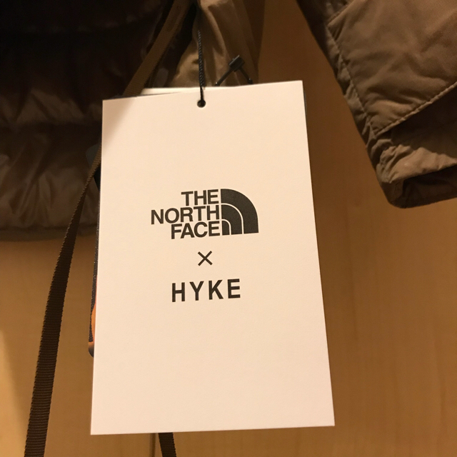 HYKE(ハイク)のL レシート付 north face hyke light down top レディースのジャケット/アウター(ダウンジャケット)の商品写真