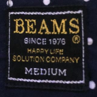 ビームス(BEAMS)のBEAMS ドット シャツ ネイビー(シャツ)