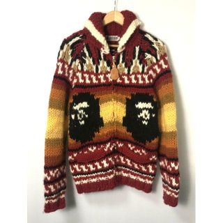 アベイシングエイプ(A BATHING APE)の【H】希少◆良好◆正規品◆ベイシング エイプ 10AW 猿顔 カウチンニット M(その他)