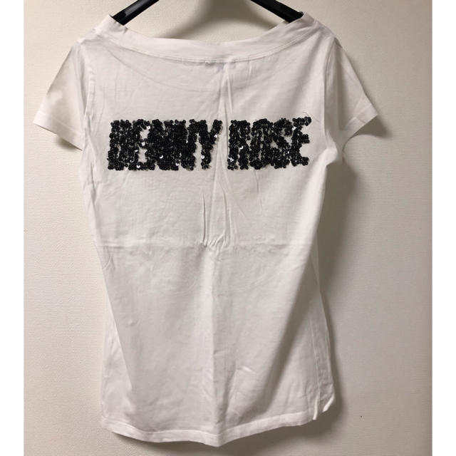 DENNYROSE(デニーローズ)の☆送料込☆ デニーローズ スパンコールTシャツ レディースのトップス(Tシャツ(半袖/袖なし))の商品写真