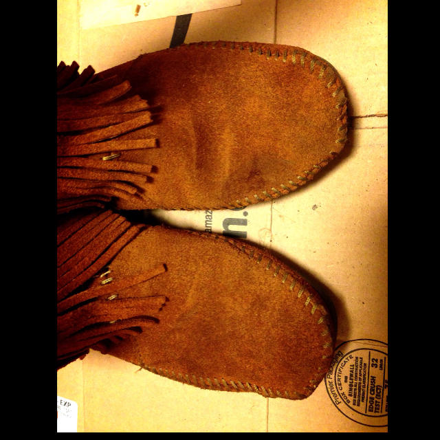 Minnetonka(ミネトンカ)のミネトンカ♡フリンジブーツ レディースの靴/シューズ(ブーツ)の商品写真