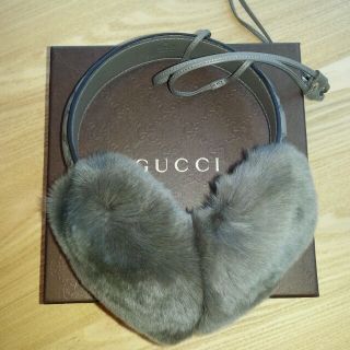 グッチ(Gucci)のグッチ　ラビットファー☆イヤーマフ(イヤーマフ)