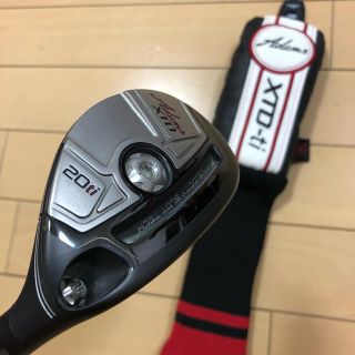 アダムスゴルフ(Adams Golf)のアダムス XTD Ti ハイブリッド 20° スチールシャフトS(クラブ)