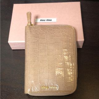 ミュウミュウ(miumiu)の再値下げ ミュウミュウ 手帳カバー(その他)