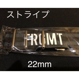 アップルウォッチ(Apple Watch)の22mm ストライプのみ fragment design apple watch(その他)