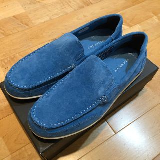 ロックポート(ROCKPORT)の新品未使用 ROCKPORT(ロックポート ベネットレーン4 ベネチアン ブルー(スリッポン/モカシン)