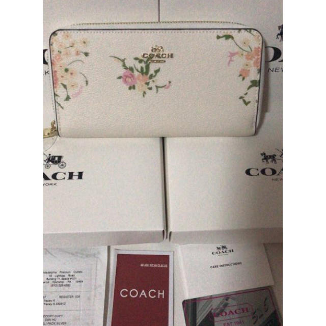 COACH  コーチ  長財布写真通り実物です付属品