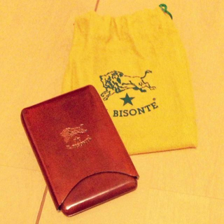 イルビゾンテ(IL BISONTE)の新品 イルビゾンテ カードケース(名刺入れ/定期入れ)