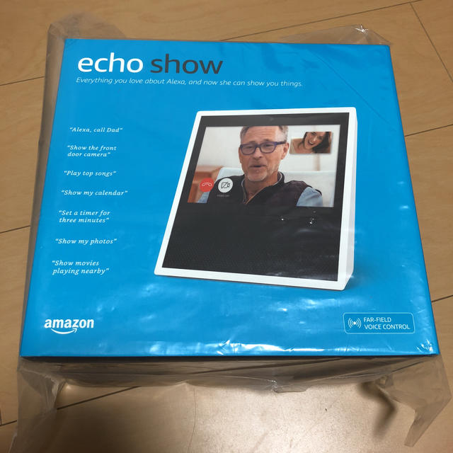 amazon echo show 北米版 ホワイト 新品未使用 スマホ/家電/カメラのオーディオ機器(スピーカー)の商品写真