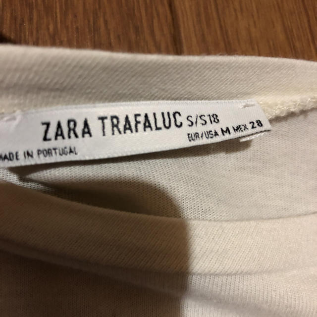 ZARA(ザラ)の難有 ZARA Tシャツワンピ レディースのワンピース(ひざ丈ワンピース)の商品写真