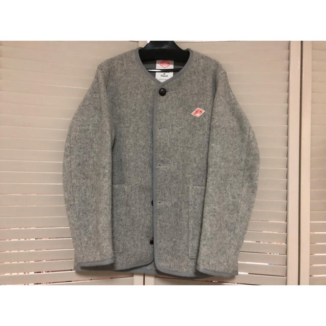 期間限定値下げ!】DANTON ダントン ウールモッサ ノーカラージャケット-