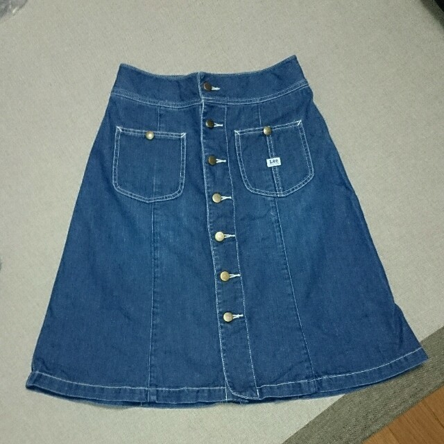 Lee(リー)のpoko様☆Leeデニムスカート レディースのスカート(ひざ丈スカート)の商品写真