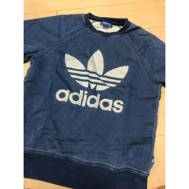 adidas(アディダス)のアディダス デニムスウェットシャツ メンズのトップス(スウェット)の商品写真