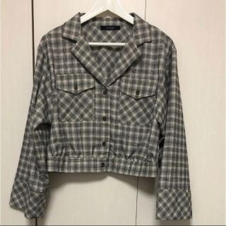 ダブルクローゼット(w closet)のダブルクローゼット  チェック羽織(シャツ/ブラウス(長袖/七分))