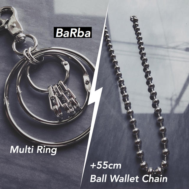 【77cm】Ball Wallet Chain+MKR  “STUDY ” メンズのファッション小物(ウォレットチェーン)の商品写真
