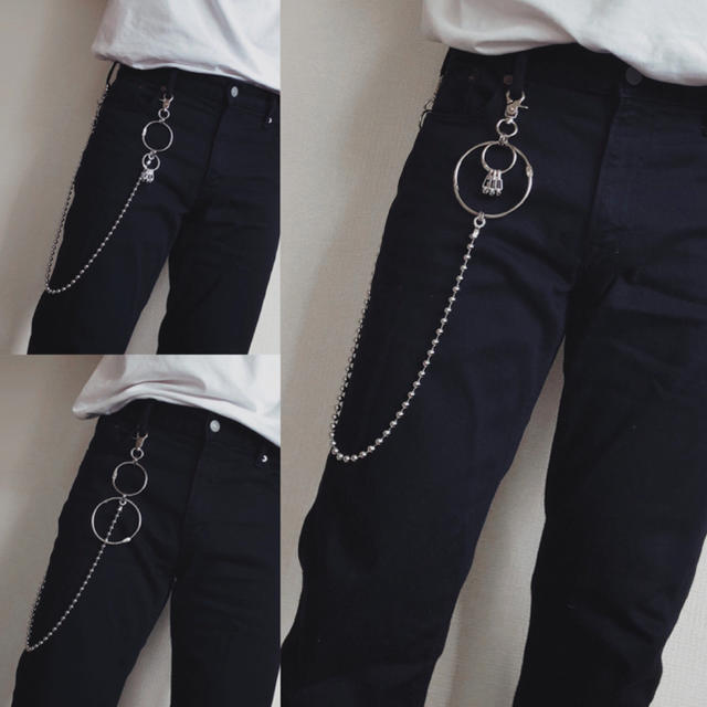 【77cm】Ball Wallet Chain+MKR  “STUDY ” メンズのファッション小物(ウォレットチェーン)の商品写真