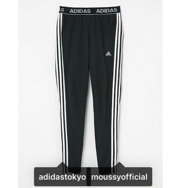 ポリエステル100ゴム部分❤Ｓサイズ❤adidas moussy コラボ第4弾 トラックパンツ