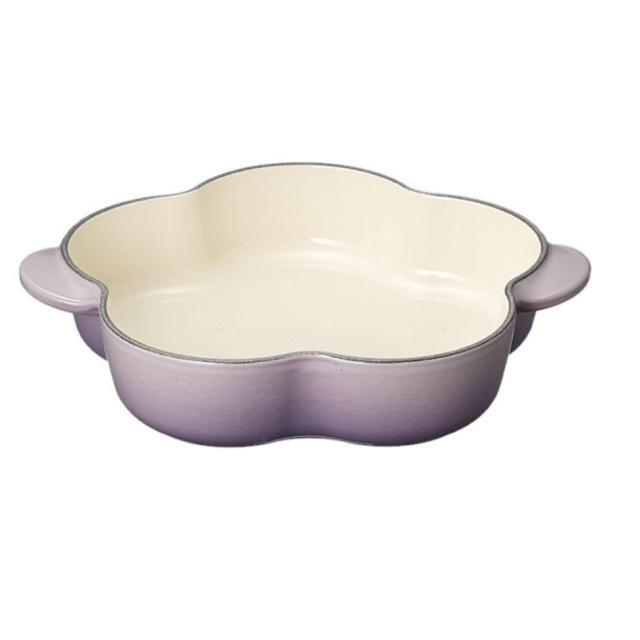 LE CREUSET - 最終 レア ルクルーゼ プレートフルール ブルーベル