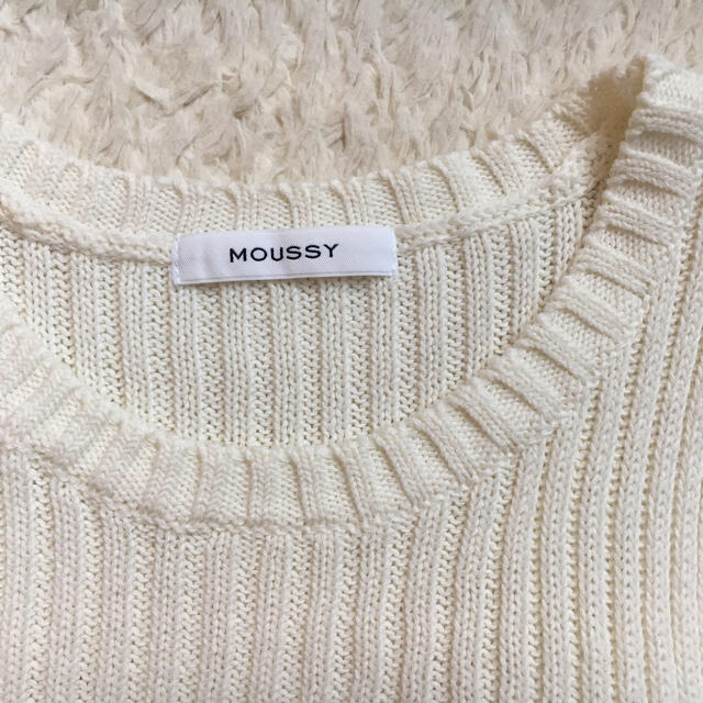 moussy(マウジー)のMOUSSY ★ ニットタンクトップ レディースのトップス(ニット/セーター)の商品写真