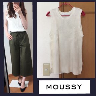 マウジー(moussy)のMOUSSY ★ ニットタンクトップ(ニット/セーター)