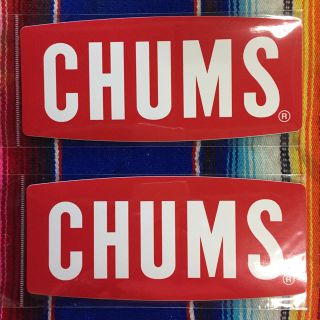 チャムス(CHUMS)の新品 CHUMS Sticker 2枚セット チャムス ステッカー h(その他)