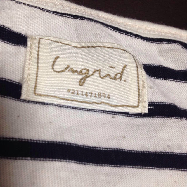 Ungrid(アングリッド)のUngrid♡ボーダーカットソー レディースのトップス(カットソー(長袖/七分))の商品写真