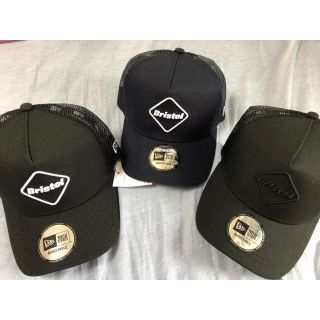 エフシーアールビー(F.C.R.B.)のF.C.Real Bristol  NEWERA EMBLEM MESH CAP(キャップ)