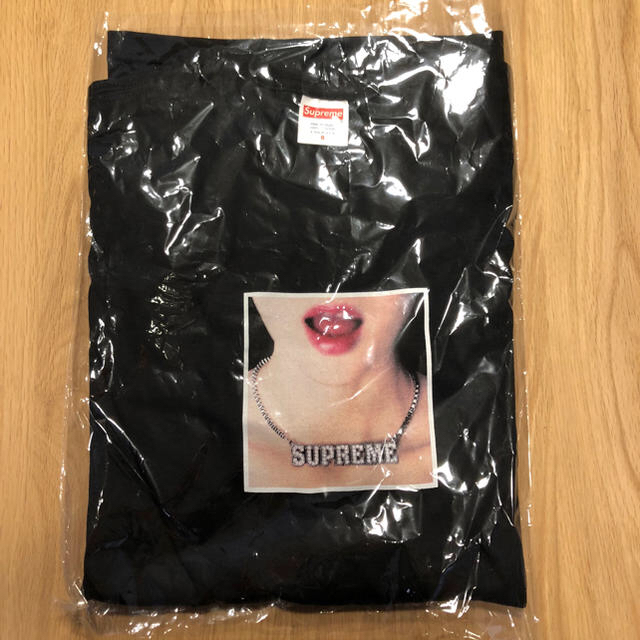 supreme 18ss Necklace Tee 黒S 新品送料込み