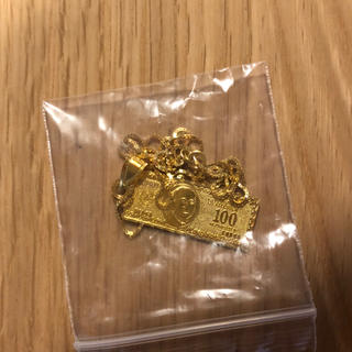 シュプリーム(Supreme)のsupreme100 Dollar Bill Gold Pendant (ネックレス)