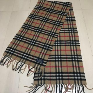 バーバリー(BURBERRY)のバーバリーカシミヤマフラー(マフラー/ショール)