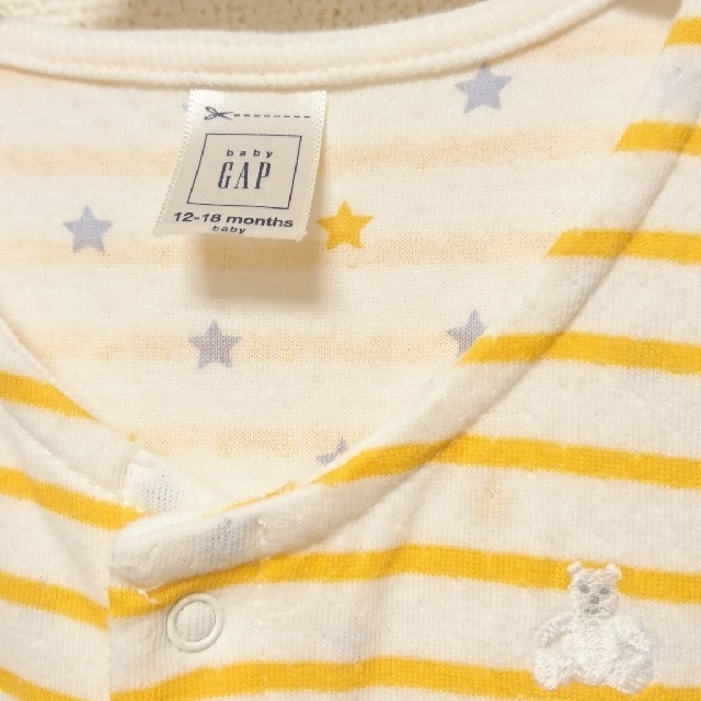 babyGAP(ベビーギャップ)のchie様　GAP オーバーオール ノースリーブ キッズ/ベビー/マタニティのベビー服(~85cm)(カバーオール)の商品写真
