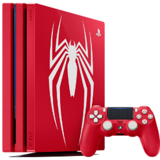 新品未開封 2台セット PS4 Pro Spiderman Edition