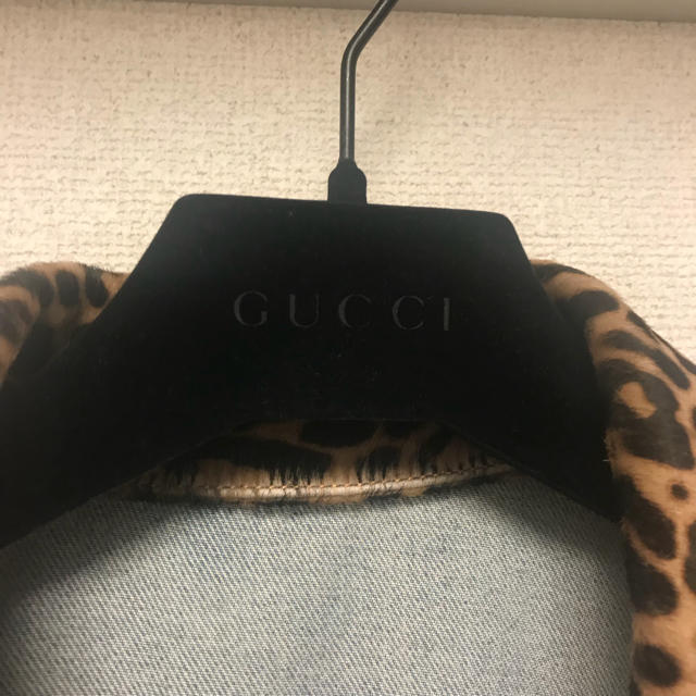 Gucci(グッチ)のgucci 17ss デニムジャケット レオパード メンズのジャケット/アウター(Gジャン/デニムジャケット)の商品写真